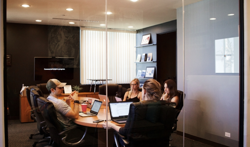 Business Leaders round a table