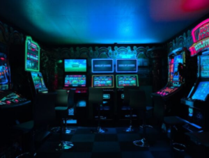 Room of arcade games